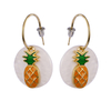 Pineapple Multi-color Earrings$0.9~1.4