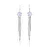 Tassel earring drop with silver color for sales $1.0--$1.2