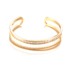 Cubic Zirconia Decor Bangle $5.8-$6.2