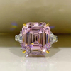 Pink Big Gemstone Ring RTB037