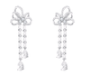 Petal Long Tassel Earrings ETB069