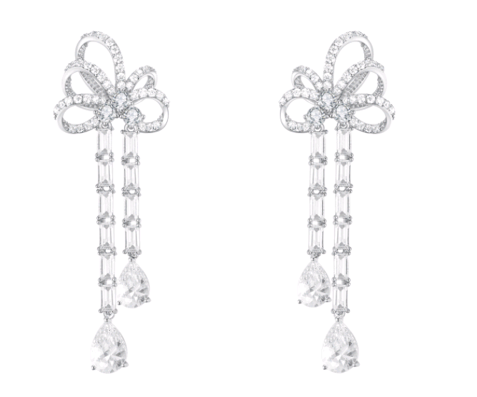 Petal Long Tassel Earrings ETB069