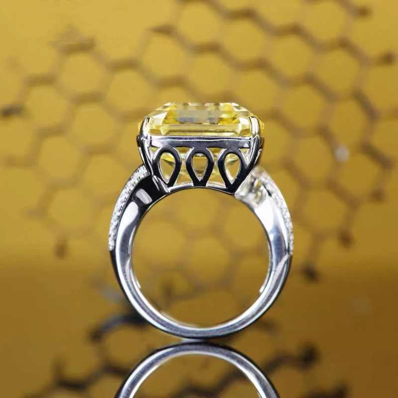 Yellow Gemstone Ring RTB054